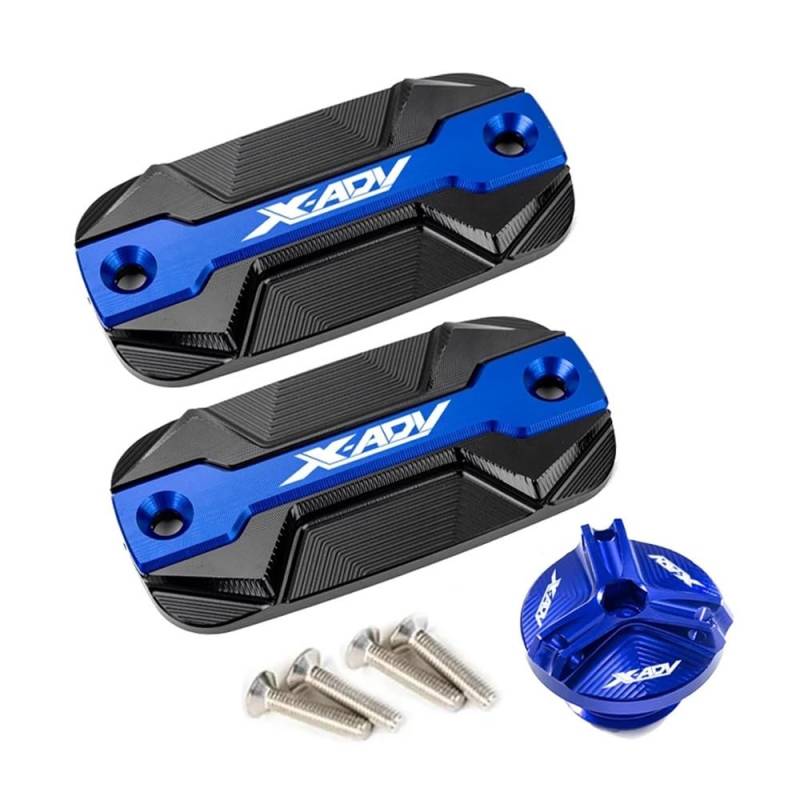 Öleinfülldeckel Stecker Abdeckung Für XADV X-ADV X ADV 300 750 1000 2017-2021 2022 2023 2024 Motorrad Brems Flüssigkeit Reservoir Abdeckung & Motor Öl Füllstoff Kappe von FAUXIWS