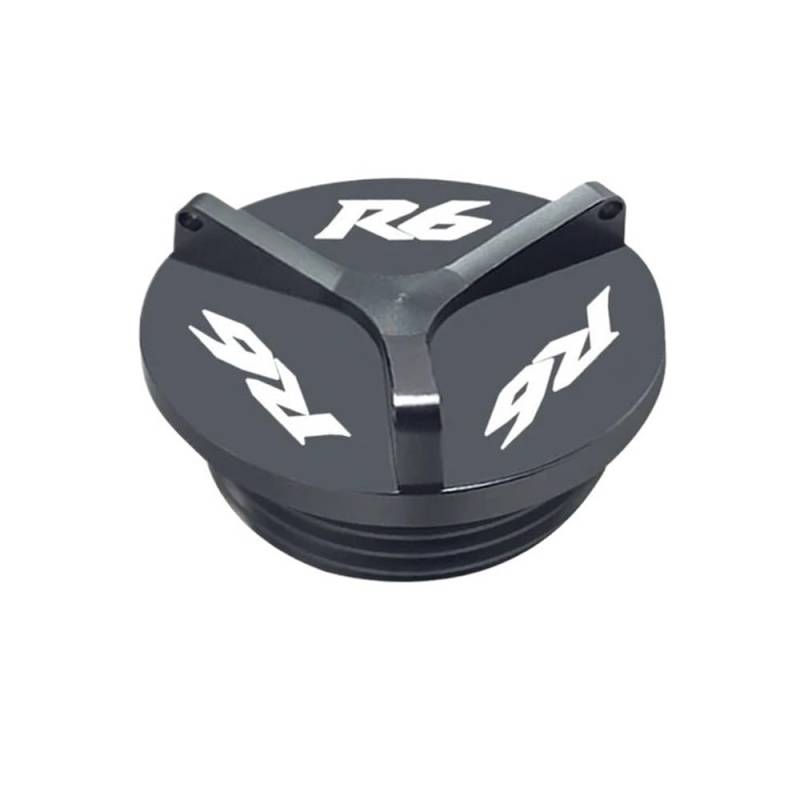 Öleinfülldeckel Stecker Abdeckung Für YZF-R6 R6 1999-2019 YZF-R6S 2006-2010 Motorrad Motoröl Füllstoff Tasse Ölablasswanne Mutter Kappe Abdeckung von FAUXIWS