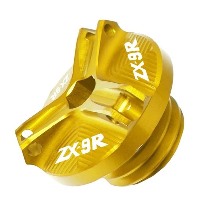 Öleinfülldeckel Stecker Abdeckung Für ZX-9R ZX 9R 1998-2003 2002 2001 2000 1999 Füllstoff Tank Kappe Motor Zubehör Motor Ölablasswanne Mutter Tasse Abdeckung von FAUXIWS