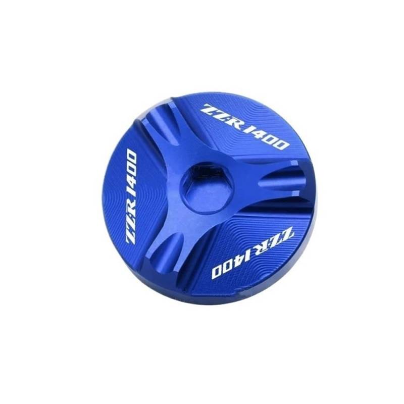 Öleinfülldeckel Stecker Abdeckung Für ZZR1400 ZZR 1400 2006-2011 Motorradzubehör Motor CNC Ölbecherabdeckung Öleinfüllstutzen Ölwannenmutter Kappe von FAUXIWS