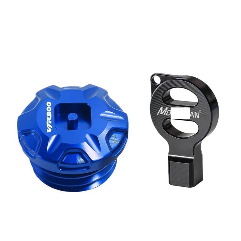 Öleinfülldeckel Stecker Abdeckung Manipulationssichere Diebstahlsicherung Motoröl-Einfülldeckel Abdeckung Für VFR800F VFR800X VFR 800 FX 1200x VFR750 VFR1200x von FAUXIWS