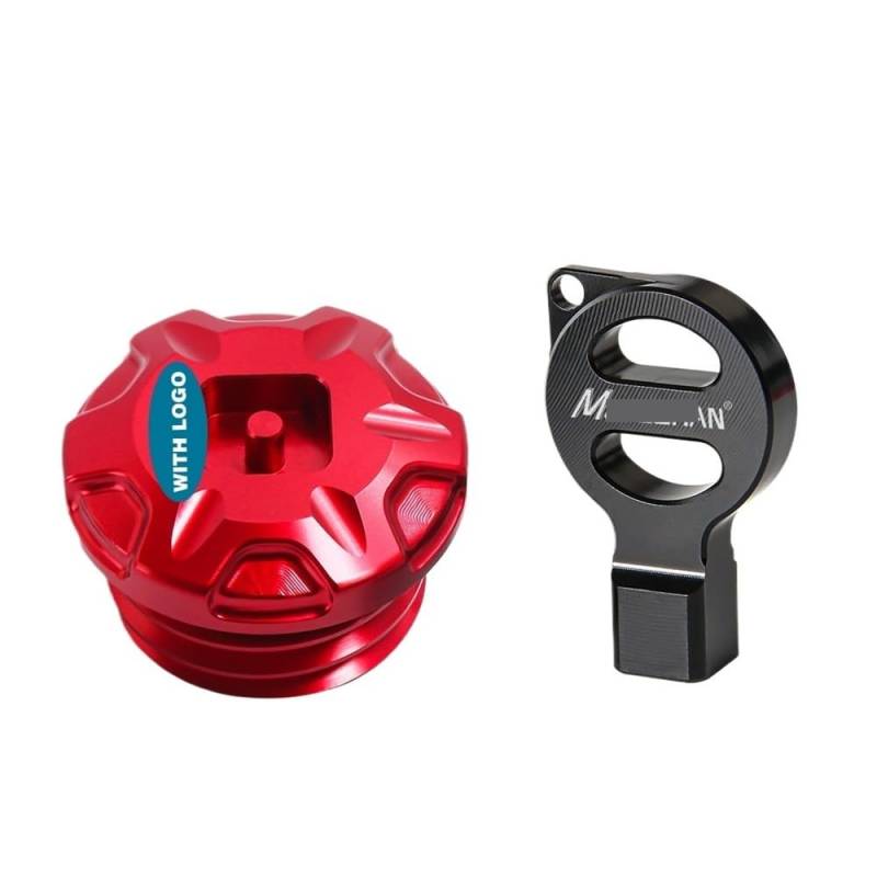 Öleinfülldeckel Stecker Abdeckung Manipulationssichere Motorräder Anti-Theft Motoröl Füllstoff Kappe Abdeckung Für F800 R F800R F 800 R 800R GS ADV ST von FAUXIWS
