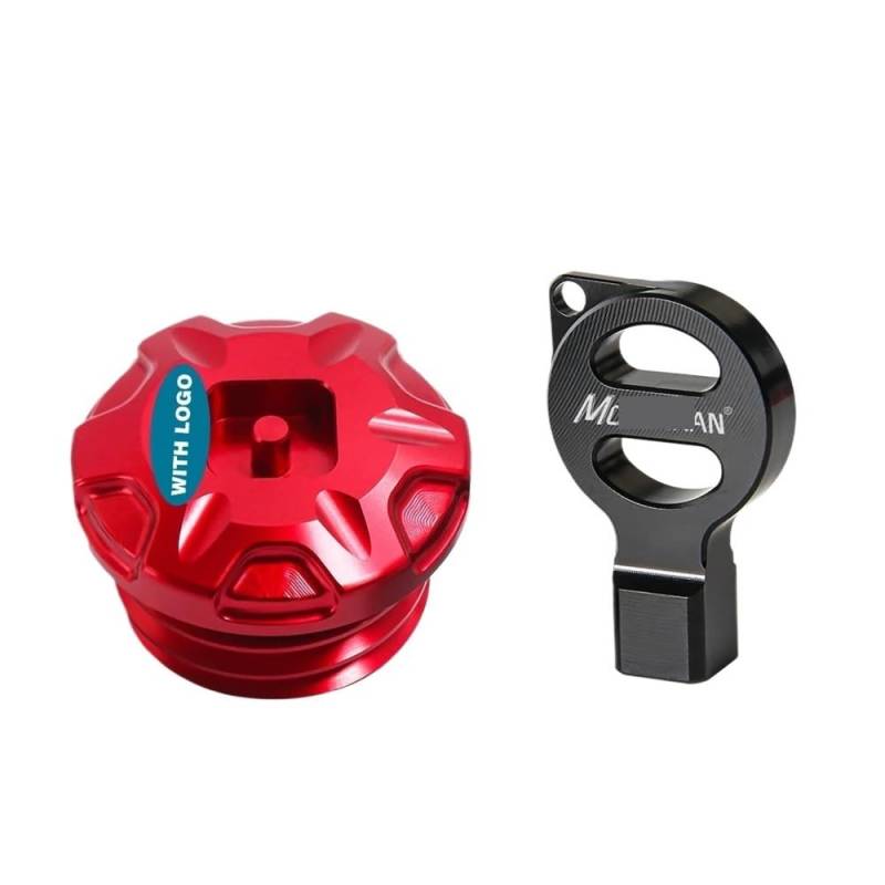 Öleinfülldeckel Stecker Abdeckung Manipulationssichere Motorräder Anti-Theft Motoröl Füllstoff Kappe Abdeckung Für F800 R F800R F 800 R 800R GS ADV ST von FAUXIWS