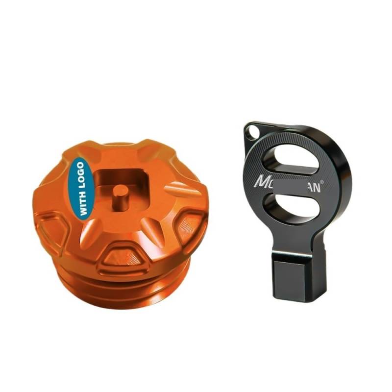 Öleinfülldeckel Stecker Abdeckung Manipulationssichere Motorräder Anti-Theft Motoröl Füllstoff Kappe Abdeckung Für F800 R F800R F 800 R 800R GS ADV ST von FAUXIWS