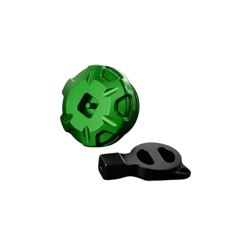 Öleinfülldeckel Stecker Abdeckung Motorradzubehör Aluminium Diebstahlschutz Motoröl-Einfülldeckel Abdeckung Für Z1000 Z 1000 2003-2008 von FAUXIWS