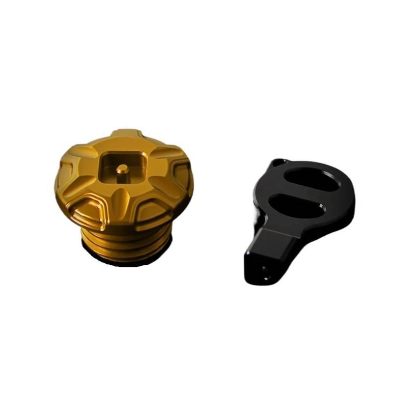 Öleinfülldeckel Stecker Abdeckung Motorräder Anti-Diebstahl-Motoröl-Einfülldeckel-Abdeckung Zubehör Für 450CL-C CL-C 450 CLC450 450CLC CL-C450 2023 2024 von FAUXIWS