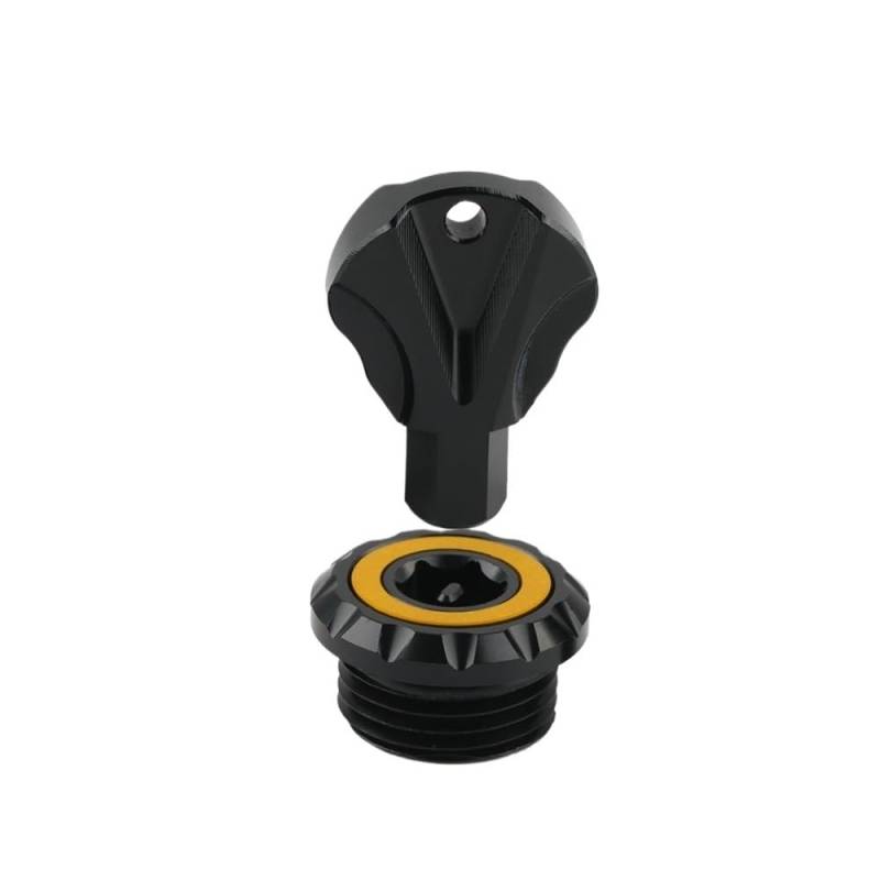 Öleinfülldeckel Stecker Abdeckung Motorräder Anti Diebstahl Öl Füllstoff Kappe Motor Öl Abdeckung FÜR TENERE 700 MT-07 Tracer 7 GT TRACER700 GT FZ8 FZ1 FÜR FA&zer 8 von FAUXIWS