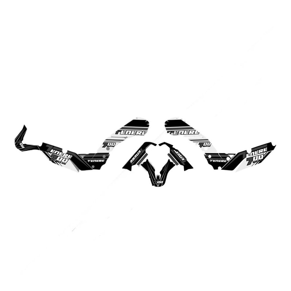 Tankpad Tankschutz FÜR Tenere T700 XTZ 700 T7 XT Tank Pads Aufkleber Schutz Set Kit Handschild Windabweiser Tankpad Tankschutz FÜR Tenere T700 XTZ 700 T7 XT Tank Pads Aufkleber Schutz Set Kit Handschild Windabweiser von FAUXIWS