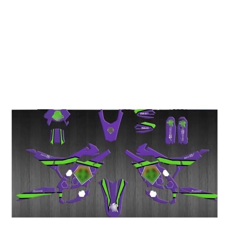 Tankpad Tankschutz Für Su&r Ron Ultra Bee Ultra BEE Motorrad Aufkleber Grafik Kit Aufkleber Decals Zubehör von FAUXIWS