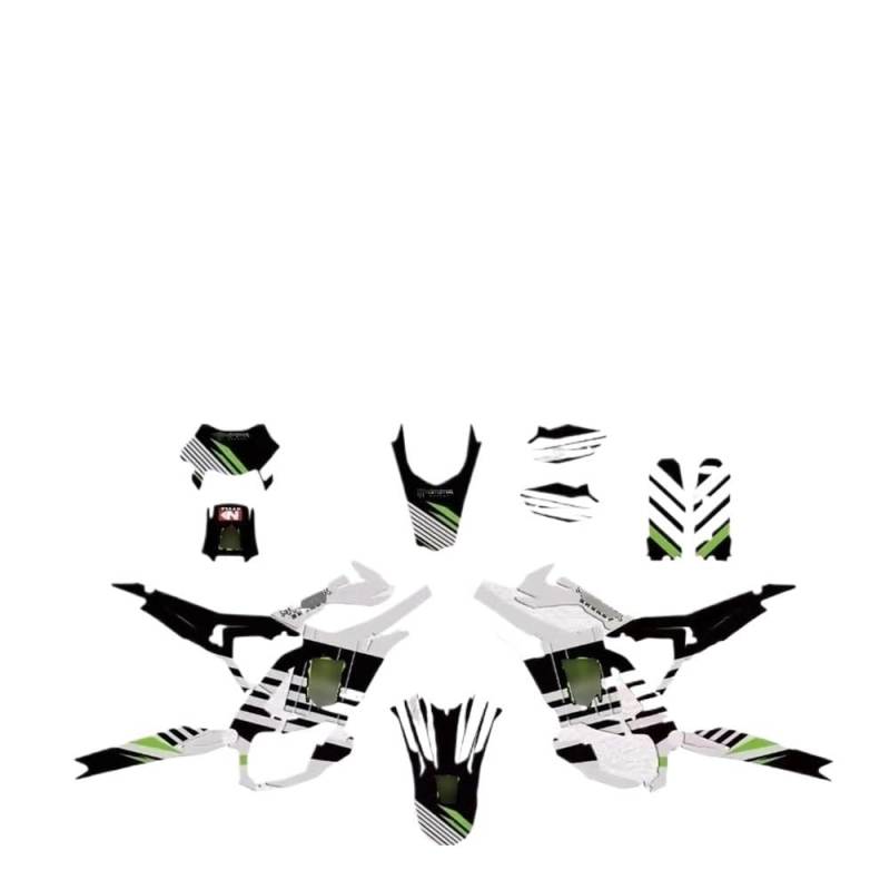 Tankpad Tankschutz Für Su&r Ron Ultra Bee Ultra BEE Motorrad Aufkleber Grafik Kit Aufkleber Decals Zubehör von FAUXIWS