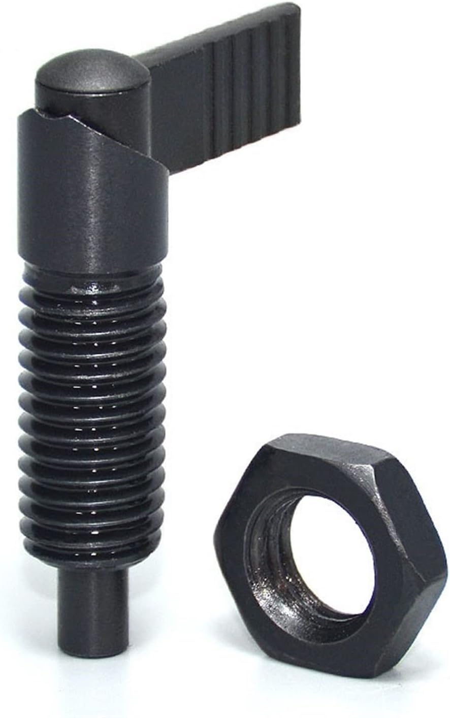 Federspinnensperre mit Spannring, mit L-Griff M10 M12 Indexkolbenstift 1 Stück (ZSXR M12) von FBHDKJNFG