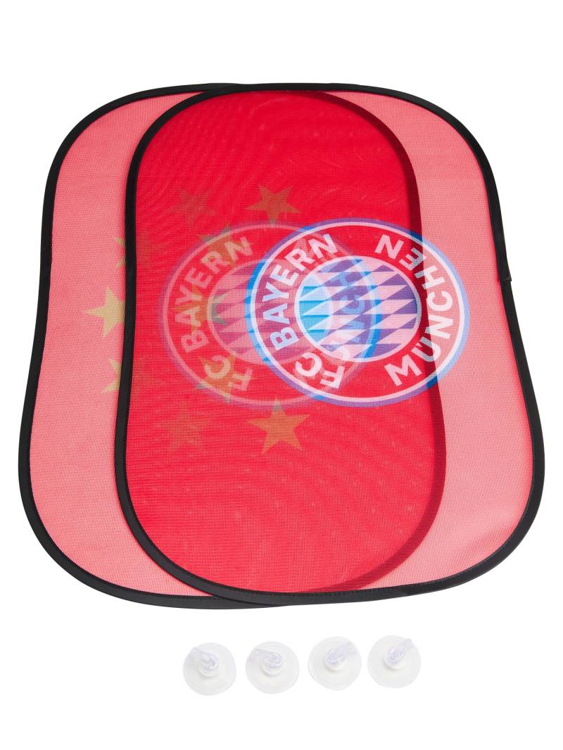 FC Bayern München Sonnenblende I Sonnenschutz I Auto I 2er-Set I Rot I Fußball von FC Bayern München