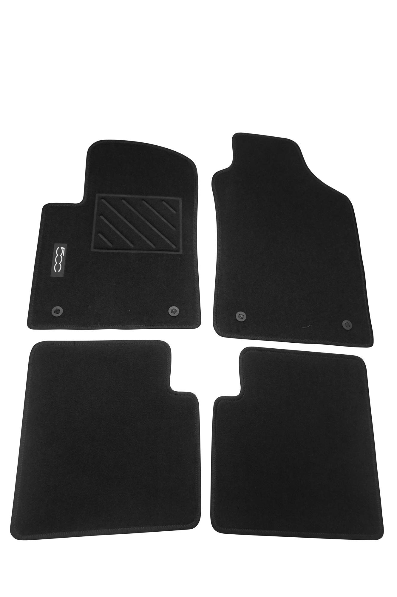 MOPAR® Authentic Accessories 71807922 Fußmatten aus Teppich, Schwarz von FCA