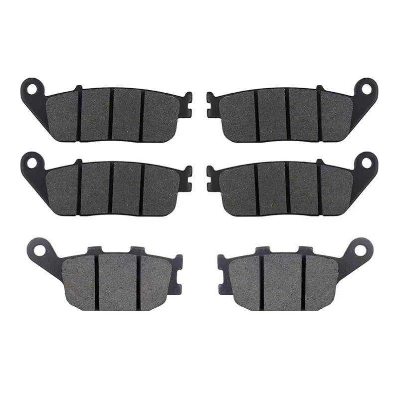 Bremsbeläge hinten FÜR 599 FÜR CBR600 FÜR CBR FÜR 600 FÜR F3 FÜR CB600F FÜR Hornet FÜR CB FÜR 600F Motorrad Vorne Und Hinten Bremsbeläge Bremsbeläge vorn und hinten für Motorräder(2pc Front and Rear) von FCAPCBMUKW