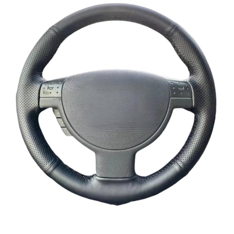 Lenkradbezug Für Opel Für Corsa C 2000-2006 Für Combo C 2001-2011 Für Tigra Auto Lenkrad Geflecht Abdeckung Hand Nähen Leder Warm Lenkradbezug von FCAPCBMUKW