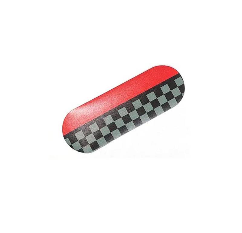 Für Cooper F54 F55 F56 F57 F60 R55 R56 R57 R58 R59 R60 R61 Auto Sonnenblende Leder Aufkleber Make-up Spiegel Zurück Aufkleber Aufkleber(JCW,R55-R61) von FCVDUBZN