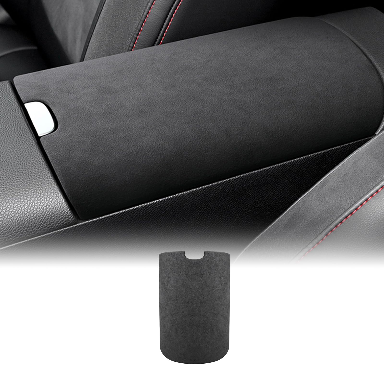 FDAIUN Alcantarn Mittelarmlehne Box Verkleidung für Mercedes-Benz Smart 1 2022 2023 Auto Innenraum Konsole Box Panel Schutzzubehör Schwarz FDAIUN Alcantarn Mittelarmlehne Box Verkleidung für Mercedes-Benz Smart 1 2022 2023 Auto Innenraum Konsole Box Panel Schutzzubehör Schwarz von FDAIUN