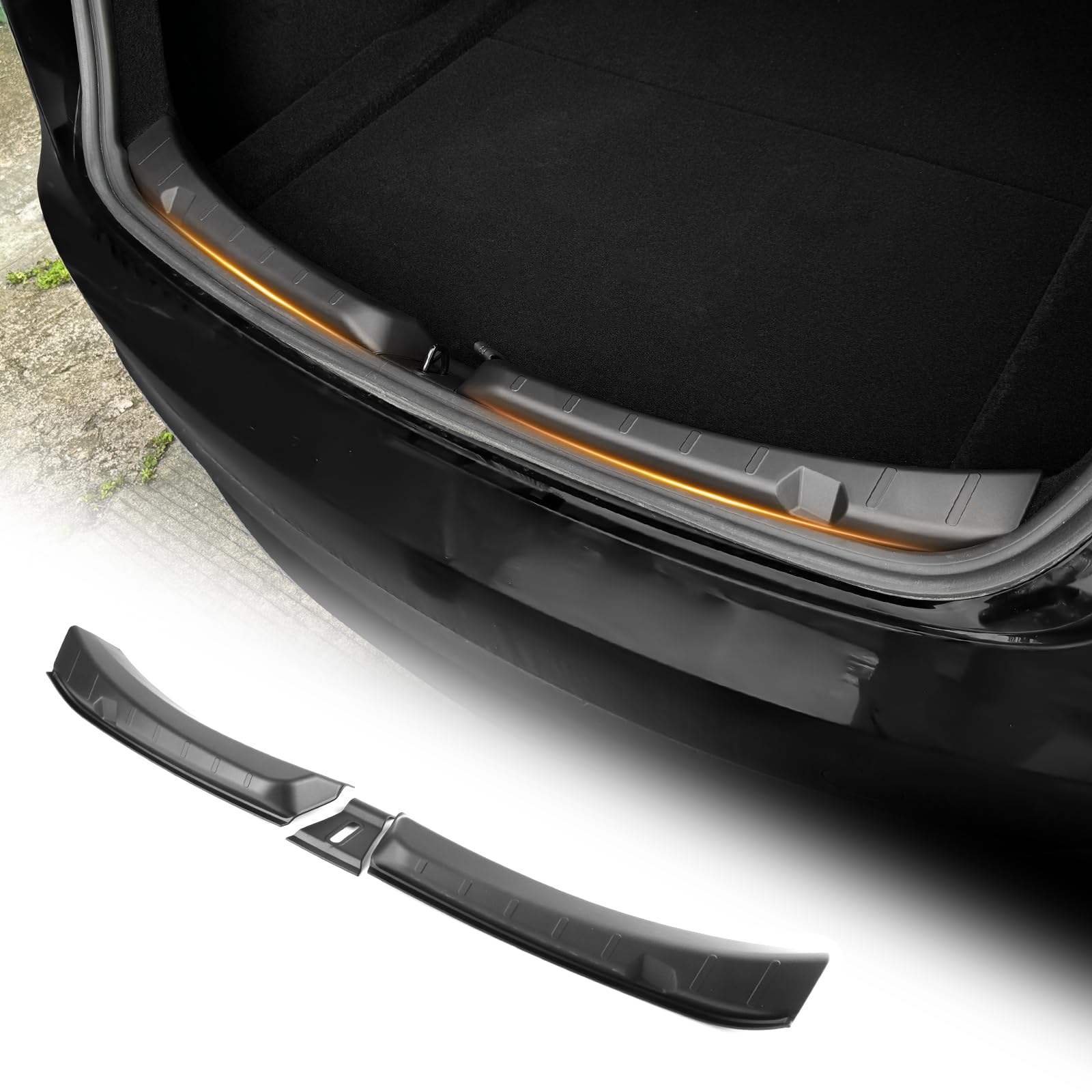 FDAIUN für ABS Schutzblenden Kofferraum für Tesla Model 3 highland 2024 Ladekanten Schutz Interieur Zubehör Set 2-teilig FDAIUN für ABS Schutzblenden Kofferraum für Tesla Model 3 highland 2024 Ladekanten Schutz Interieur Zubehör Set 2-teilig von FDAIUN