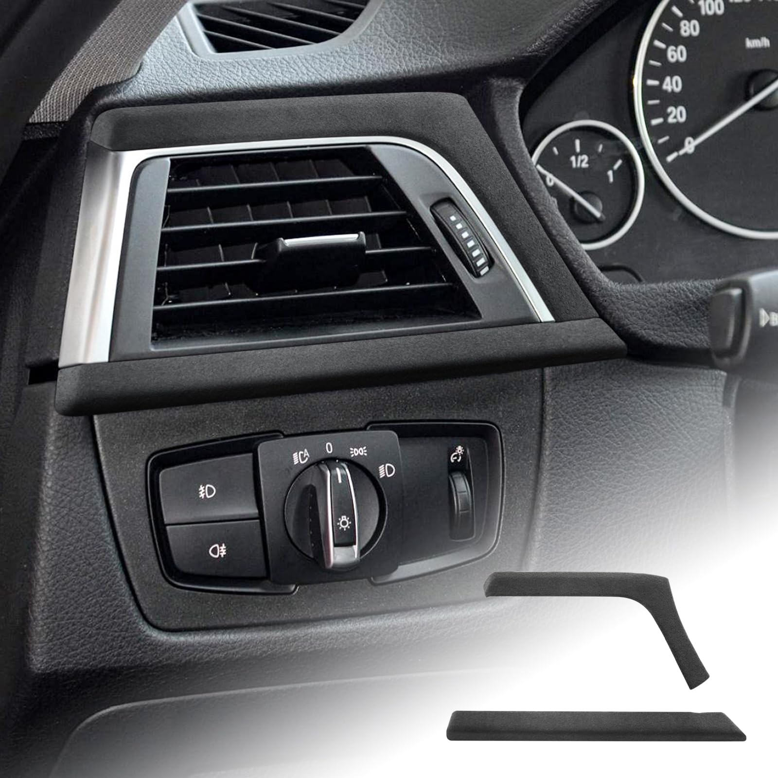 FDAIUN für BMW 3 Series F30 F31 F32 F33 F34 F36 Seitenlüftungsabdeckung Vorne Luftauslass Abdeckung Auto Panel Dekoration Abdeckung Trim Auto Decor Zubehör Schwarz FDAIUN für BMW 3 Series F30 F31 F32 F33 F34 F36 Seitenlüftungsabdeckung Vorne Luftauslass Abdeckung Auto Panel Dekoration Abdeckung Trim Auto Decor Zubehör Schwarz von FDAIUN