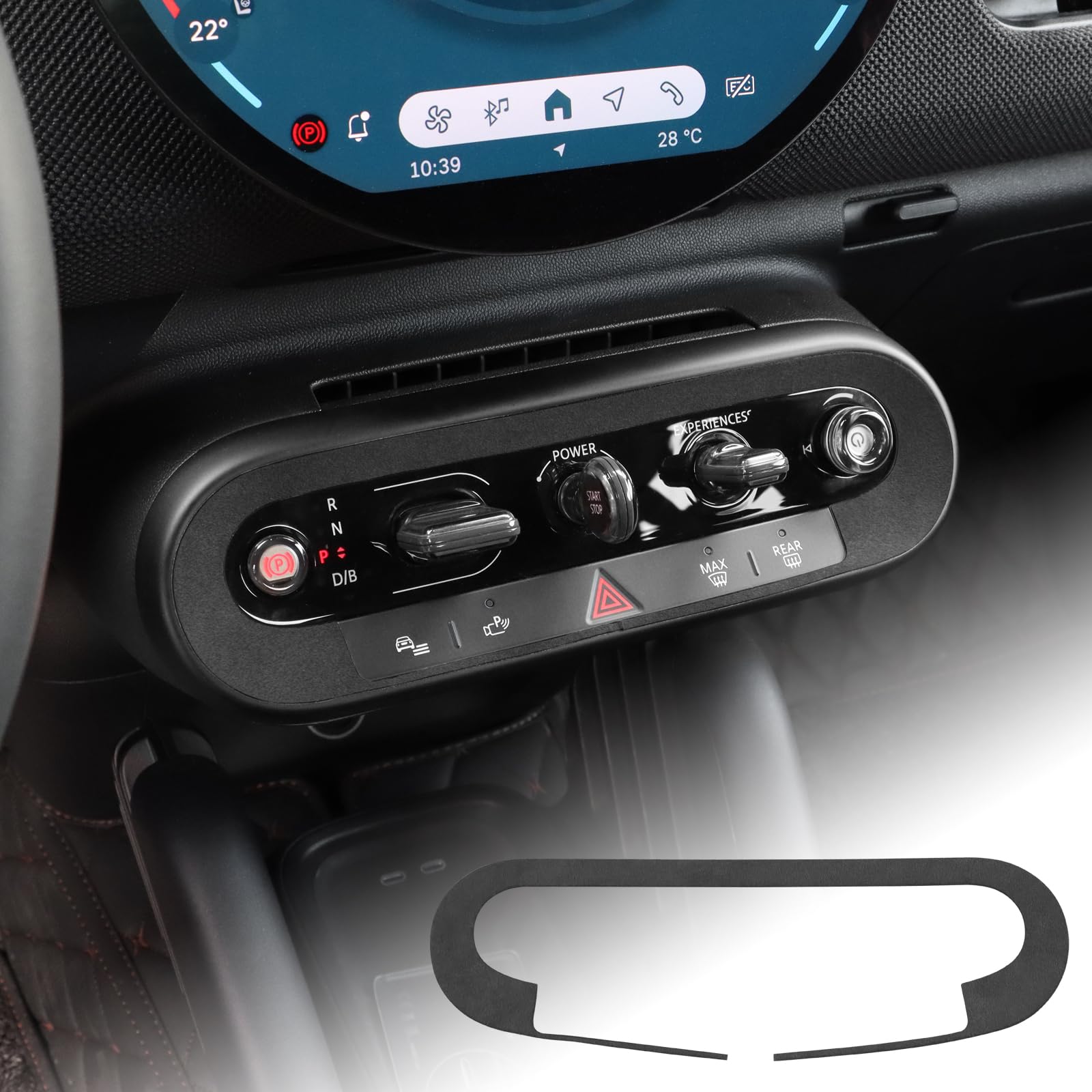 FDAIUN für MINI J05 Aceman U25 Countryman F65 F66 F67 coopers JO1 EV cooper E/cooper SE 2024-UP Auto Zentrale Steuerung Schaltknopfrahmen Abdeckung Alcantarn Aufkleber Trim Innenbereich Zubehör FDAIUN für MINI J05 Aceman U25 Countryman F65 F66 F67 coopers JO1 EV cooper E/cooper SE 2024-UP Auto Zentrale Steuerung Schaltknopfrahmen Abdeckung Alcantarn Aufkleber Trim Innenbereich Zubehör von FDAIUN