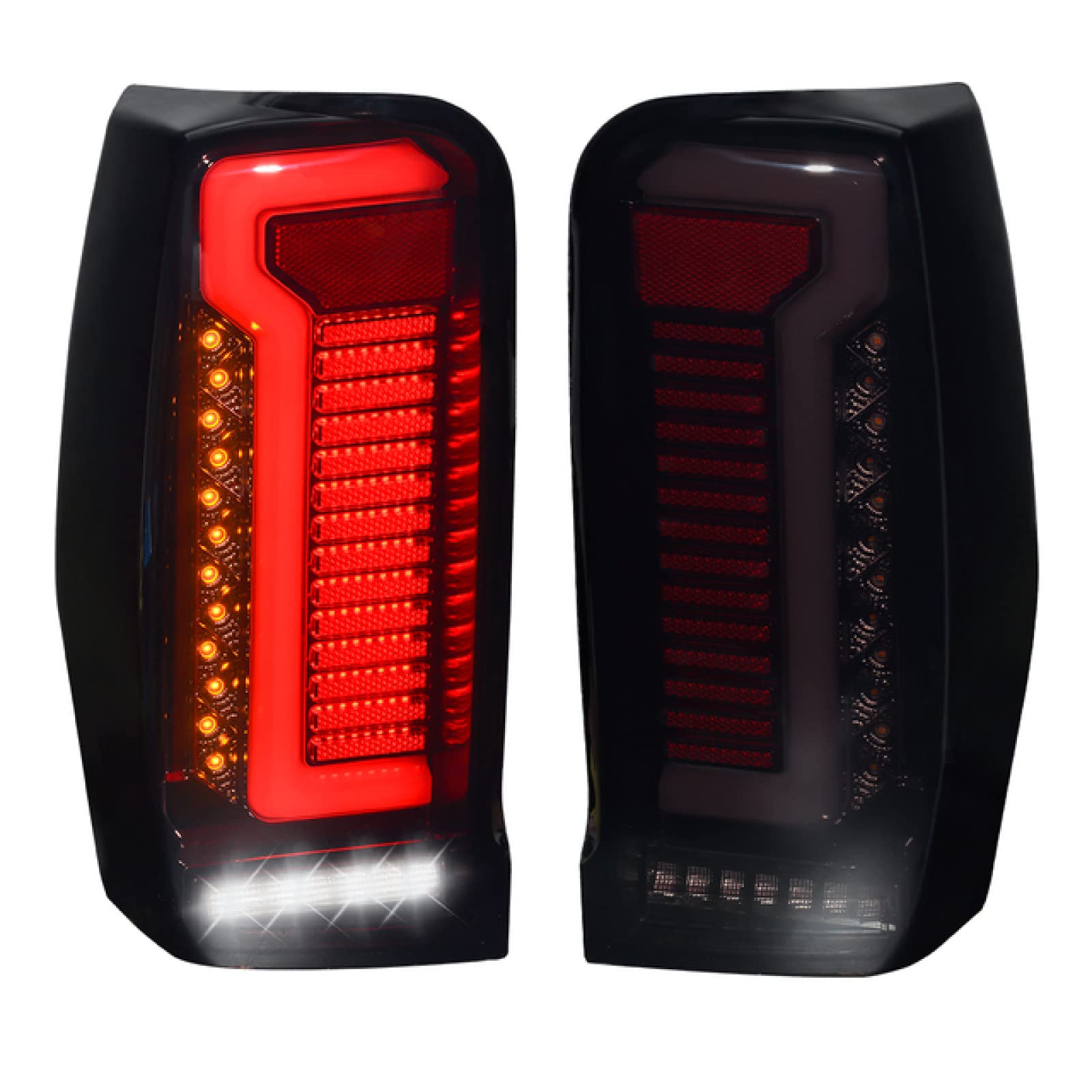 FDRJYO Auto Rücklicht für Mitsubishi Triton L200 2019 2020 2021 2022, 2 Stück Rückleuchten Pickup Auto Rückleuchten Bremsblinker FDRJYO Auto Rücklicht für Mitsubishi Triton L200 2019 2020 2021 2022, 2 Stück Rückleuchten Pickup Auto Rückleuchten Bremsblinker von FDRJYO
