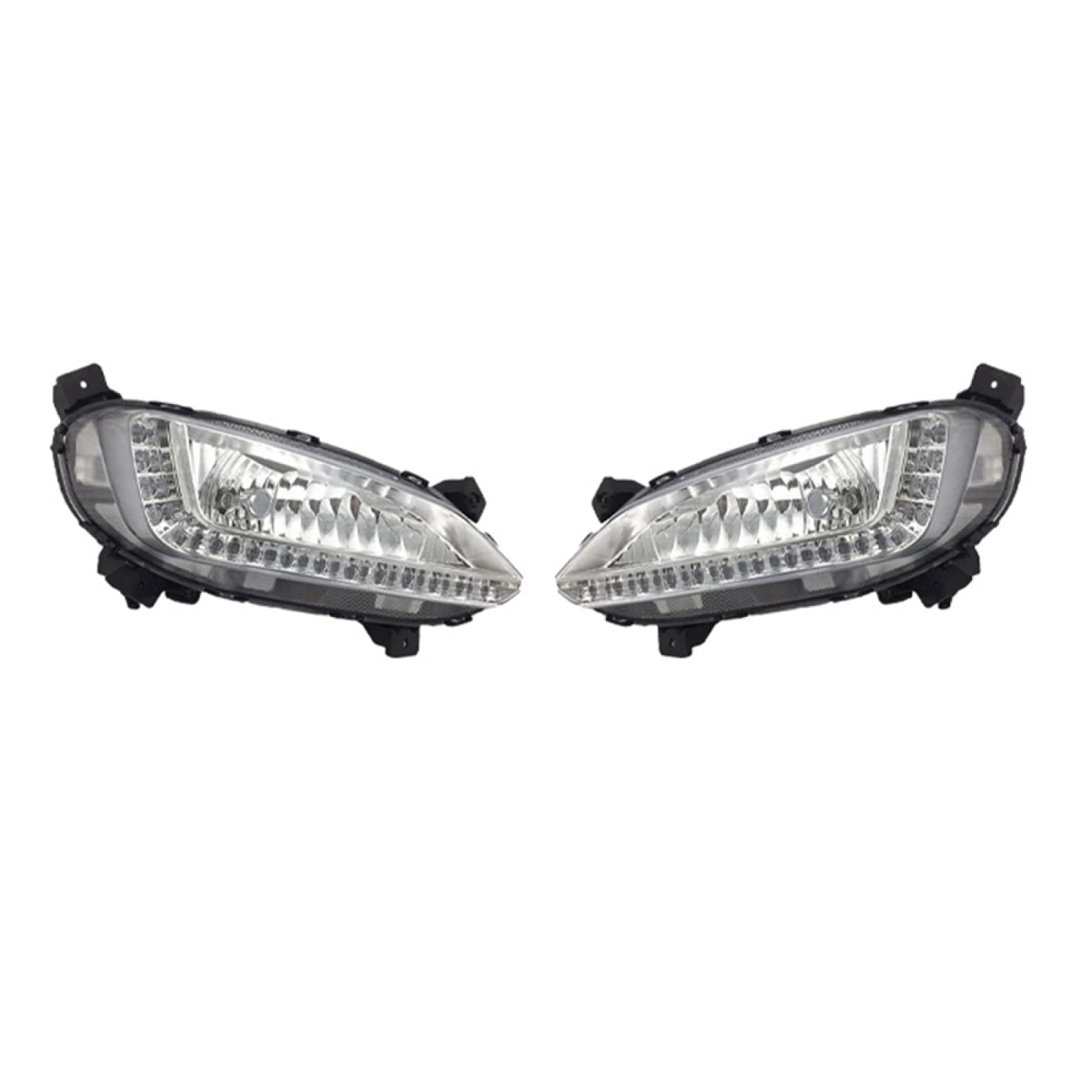 FDRJYO Auto tagfahrlicht Für Hyundai Santa Fe IX45 2013-2017, Auto Nebelscheinwerfer Auto Fahrlampe Tagfahrlicht Stoßstange Lampe FDRJYO Auto tagfahrlicht Für Hyundai Santa Fe IX45 2013-2017, Auto Nebelscheinwerfer Auto Fahrlampe Tagfahrlicht Stoßstange Lampe von FDRJYO