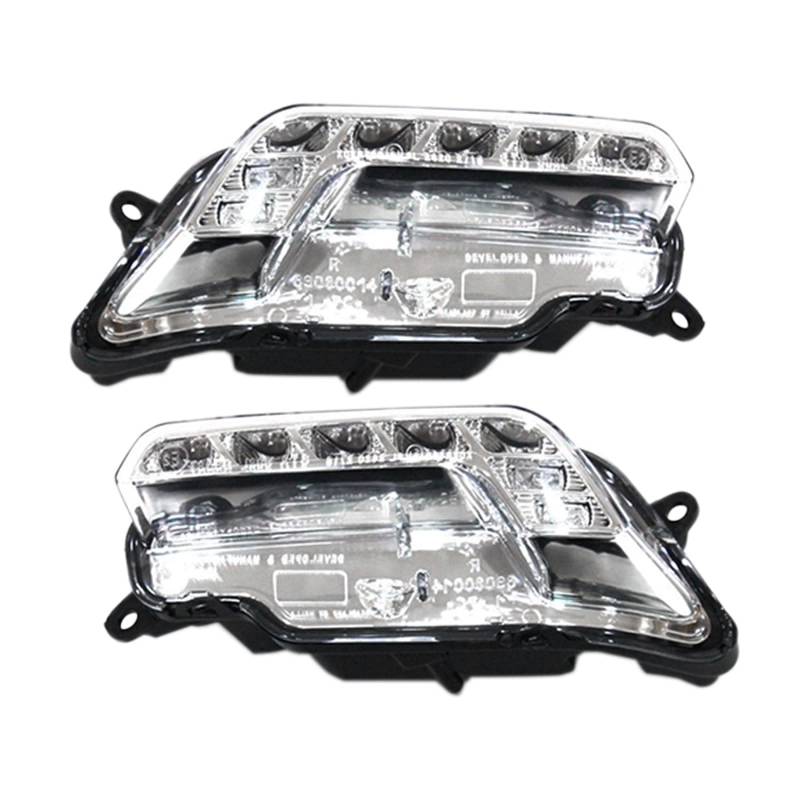 FDRJYO Auto tagfahrlicht Für Mercedes W212 E300 E350 E500 E550 2009–2013, Auto vorne Tagfahrlicht Signalleuchte 2128200756 2128200856 von FDRJYO