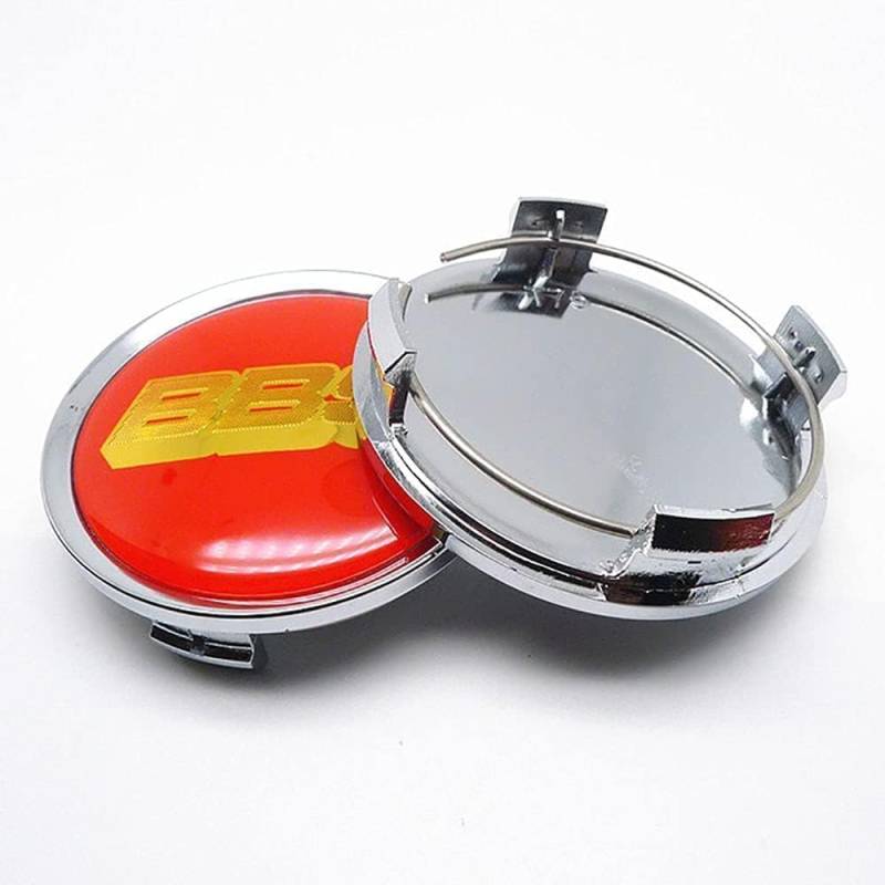 Satz Auto-Radkappen für BBS, ABS Aluminium Felgendeckel Nabendeckel mit Logo von FDRYUYT