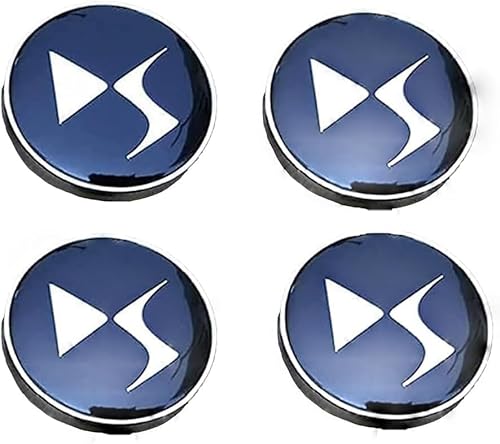 Satz Auto-Radkappen für DS DS3 DS4 DS5 DS6, ABS Aluminium Felgendeckel Nabendeckel mit Logo Satz Auto-Radkappen für DS DS3 DS4 DS5 DS6, ABS Aluminium Felgendeckel Nabendeckel mit Logo von FDRYUYT
