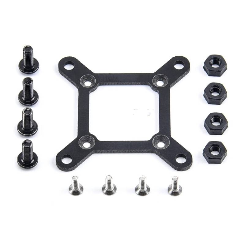 Flight Control ESC VTX Loch Umwandlung Glasfaser Bord 20x20mm M2 zu 30x30mm M3 Adapter platte Kompatibel mit RC Racing Drohnen(TYPE 1) von FDhRyTF