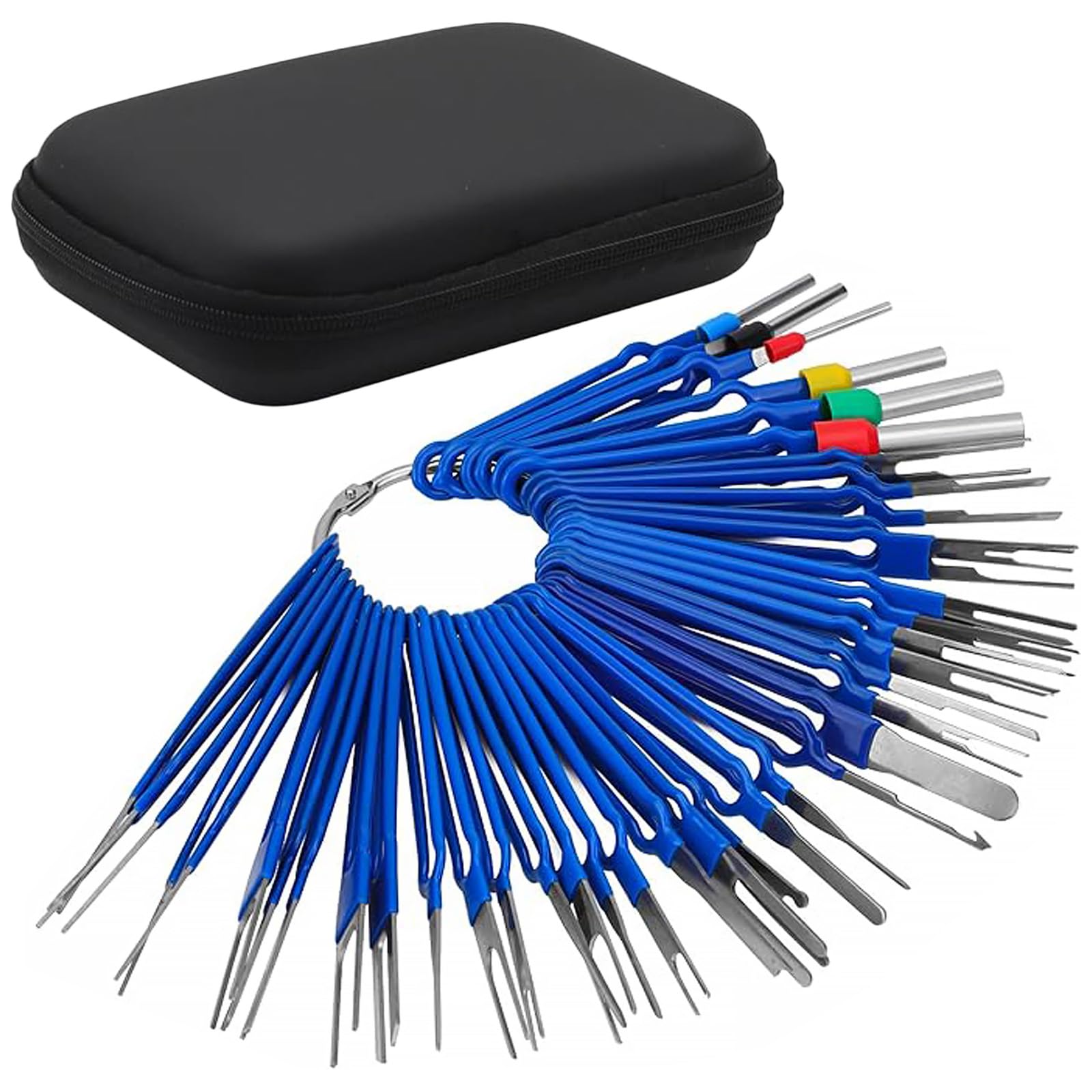 FEADBYT Auto Entriegelungswerkzeug, 41 Stück Terminal Ejector Kit für Auto, Kabel Stecker Ausbau Tool, Werkzeug Stiften, Autos Anschlüssen Entfernen Werkzeug Set, for Most Connector Terminal FEADBYT Auto Entriegelungswerkzeug, 41 Stück Terminal Ejector Kit für Auto, Kabel Stecker Ausbau Tool, Werkzeug Stiften, Autos Anschlüssen Entfernen Werkzeug Set, for Most Connector Terminal von FEADBYT