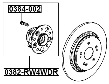 FEBEST, Nabe 0382-RW4WDR von FEBEST