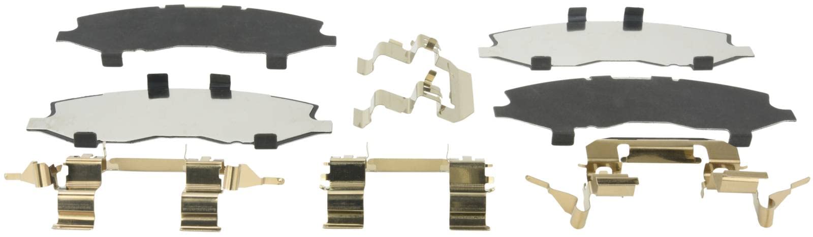 FEBEST 0203-Z50F Anti-Quietsch-Folie Bremsbelag (Rückenplatte) Vorne beidseitig 0.195kg von FEBEST