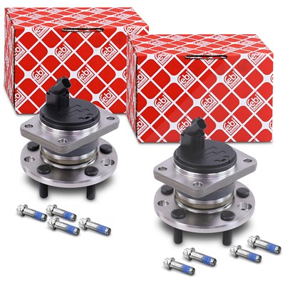 Febi Bilstein 2x Radlager mit Radnabe hinten für Ford Febi Bilstein 2x Radlager mit Radnabe hinten für Ford von FEBI BILSTEIN