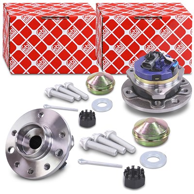 Febi Bilstein 2x Radlager mit Radnabe vorne für Opel Febi Bilstein 2x Radlager mit Radnabe vorne für Opel von FEBI BILSTEIN