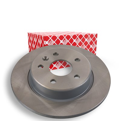Febi Bilstein Bremsscheibe Hinterachse Voll [Hersteller-Nr. 106490] für Opel, Vauxhall von FEBI BILSTEIN