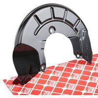 FEBI BILSTEIN Ankerblech Vorderachse links 171556 Bremsankerblech,Spritzblech VW,AUDI,SKODA,POLO (9N_),Polo Schrägheck (6R1, 6C1) von FEBI BILSTEIN