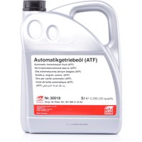 FEBI BILSTEIN Automatikgetriebeöl ATF III 30018  AUDI,MERCEDES-BENZ,OPEL,A4 Avant (8K5, B8),A6 Avant (4G5, 4GD, C7),A4 Avant (8ED, B7),Q5 (8RB) von FEBI BILSTEIN