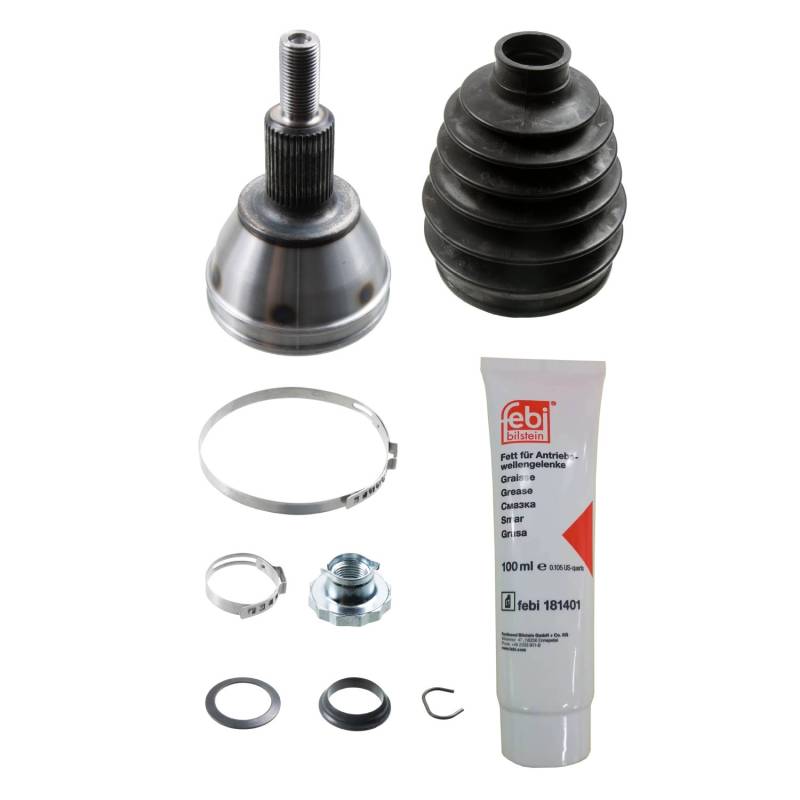 FEBI BILSTEIN Gelenksatz VW 186071 6QE498099B,6QE407311C Antriebswellengelenk,Gleichlaufgelenk,Antriebsgelenk,Gelenk,Gelenksatz, Antriebswelle von FEBI BILSTEIN
