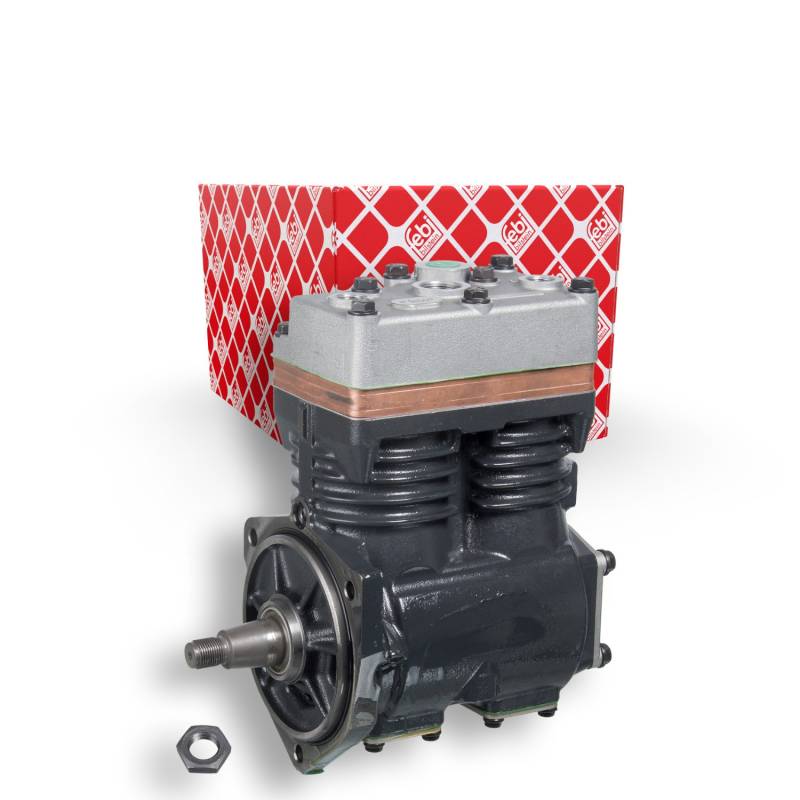 FEBI BILSTEIN Luftfahrwerk Kompressor RENAULT TRUCKS 106981 5010339859,7485003211,5001867509 von FEBI BILSTEIN