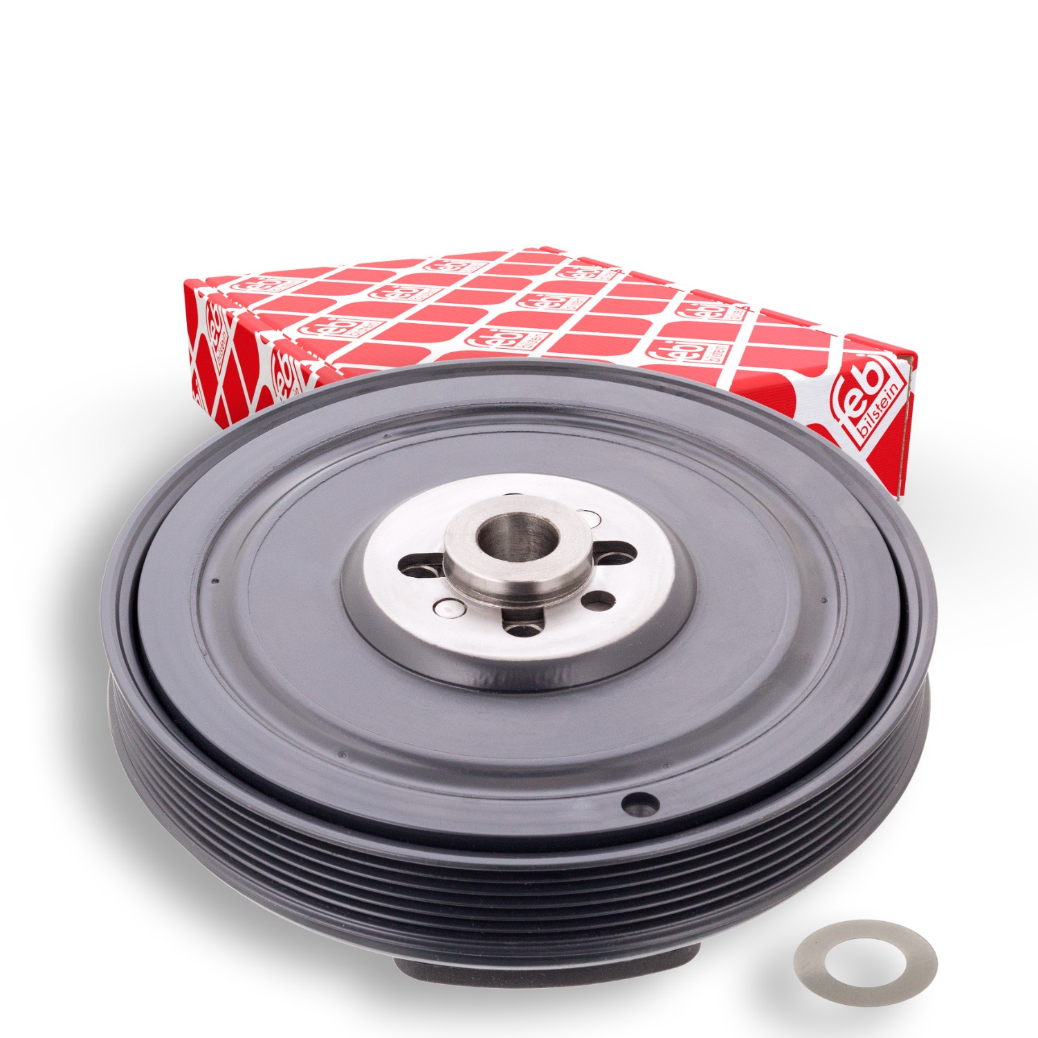 FEBI BILSTEIN Riemenscheibensatz, Kurbelwelle VW,AUDI,VOLVO 31858 074105251ACS1,8627933,8627933S1 9163918,9163918S1,9180620,9180620S1,074105251AC von FEBI BILSTEIN