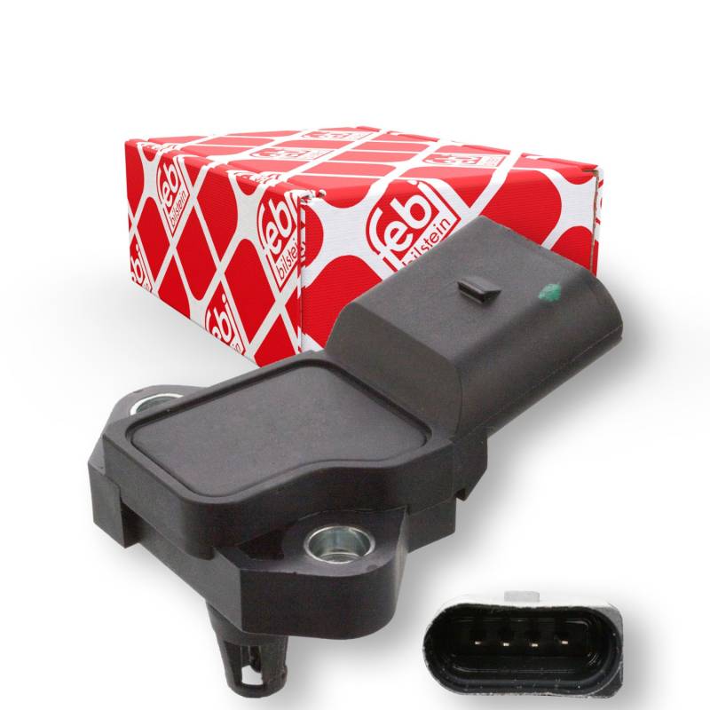 FEBI BILSTEIN Sensor, Saugrohrdruck VW,AUDI,SKODA 106023 038906051B,03G906051D,38906051B 3G906051D von FEBI BILSTEIN