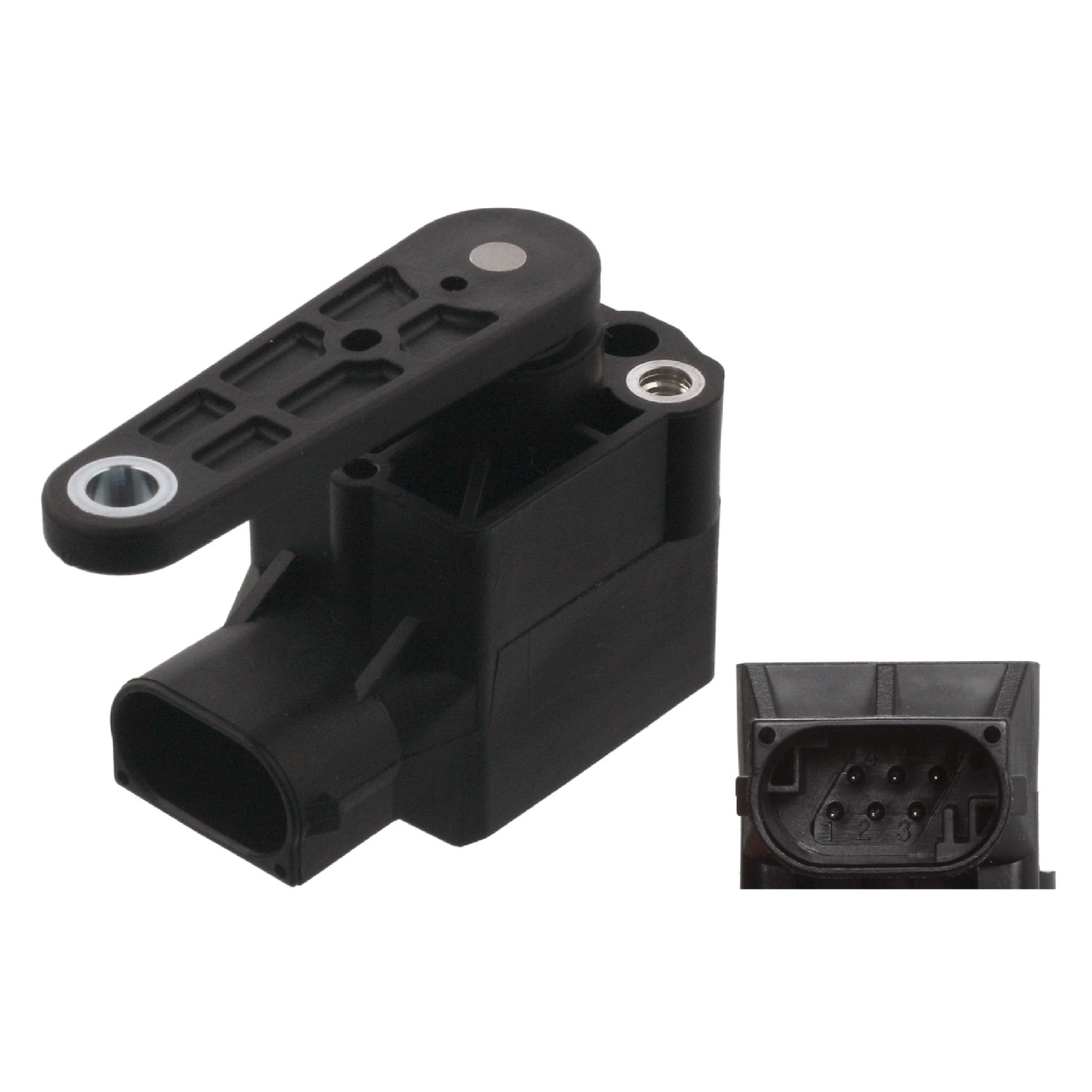 FEBI BILSTEIN Sensor, Xenonlicht (Leuchtweiteregulierung) VW,AUDI,SKODA 37932 4B0907503,4B0907503A von FEBI BILSTEIN
