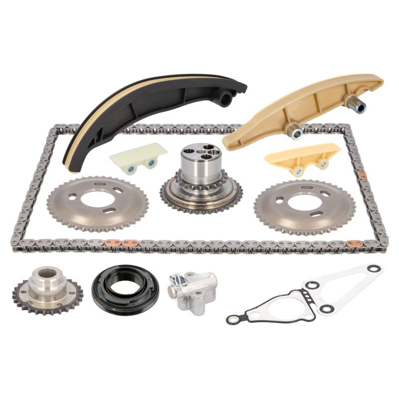FEBI BILSTEIN Steuerkettensatz FORD 183513 1717599,1717599S2,BK3Q6268BA BK3Q6268BAS2,BK3Z6268A,BK3Z6268AS2 von FEBI BILSTEIN