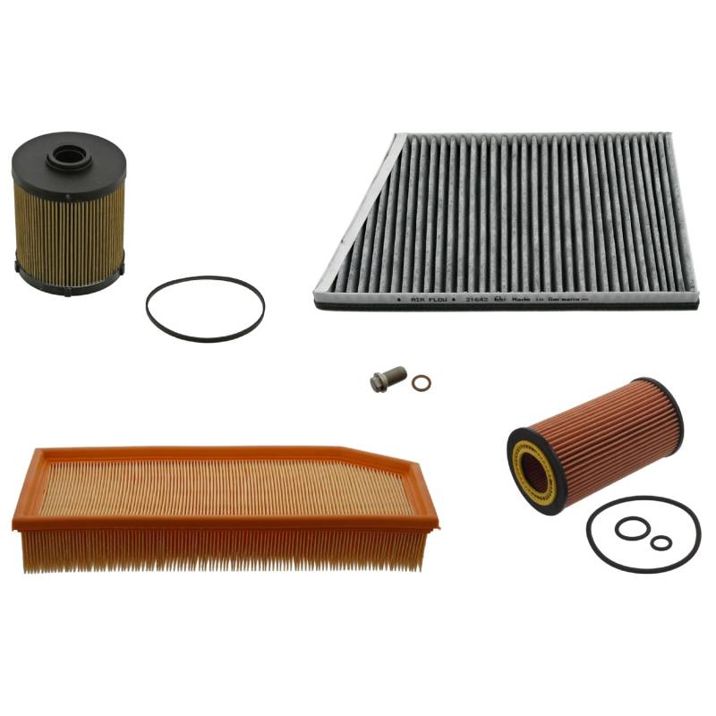 FEBI BILSTEIN Teilesatz, Inspektion MERCEDES-BENZ 38716 A6110900562,A6110900562S1,6111800009S1 A6110900051,A2038300918S1,A6110920005,A6110940004 von FEBI BILSTEIN