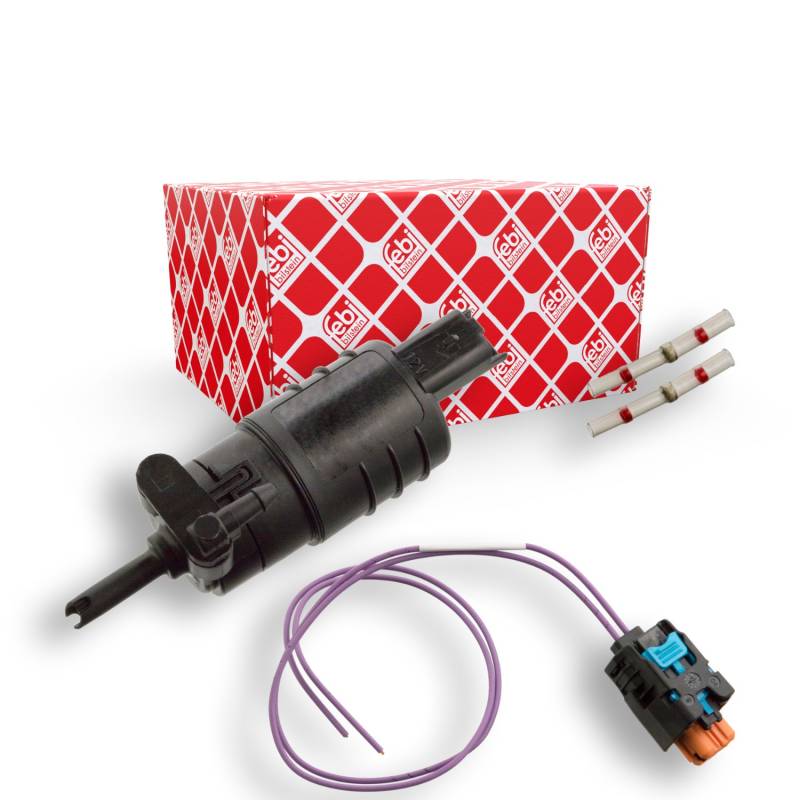 FEBI BILSTEIN Waschwasserpumpe RENAULT 103388 8201626365 Scheibenwaschpumpe,Wischwasserpumpe,Spritzwasserpumpe,Waschwasserpumpe, Scheibenreinigung von FEBI BILSTEIN