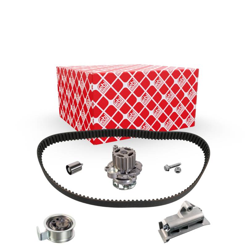 FEBI BILSTEIN Wasserpumpe + Zahnriemensatz VW,AUDI,SKODA 45132 1250636,3M216268AA,3M216268AAS1 Wasserpumpe + Zahnriemenkit XM216268BA,038109119PS2 von FEBI BILSTEIN