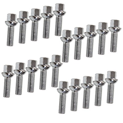 Febi Bilstein 20x Radschraube Kugelbund M12X1.5X20 für Mercedes-Benz Febi Bilstein 20x Radschraube Kugelbund M12X1.5X20 für Mercedes-Benz von FEBI BILSTEIN