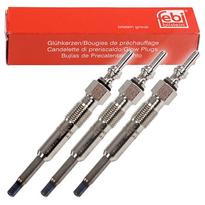 Febi Bilstein 3x Glühkerze 17979 für Seat, VW von FEBI BILSTEIN