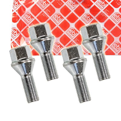 Febi Bilstein 4x Radschraube Kegelbund M12X1.25X22 für Abarth, Alfa Romeo, Fiat, Ford, Lancia, Opel Febi Bilstein 4x Radschraube Kegelbund M12X1.25X22 für Abarth, Alfa Romeo, Fiat, Ford, Lancia, Opel von FEBI BILSTEIN
